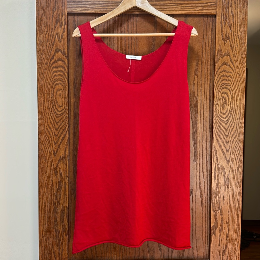 COPY - The Row Gannon cashmere and silk-blend tank top size S